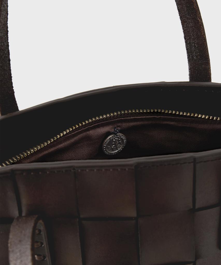 Dragon Diffusion Japan Leather Mini 8105 Dark Brown Dragon Bag