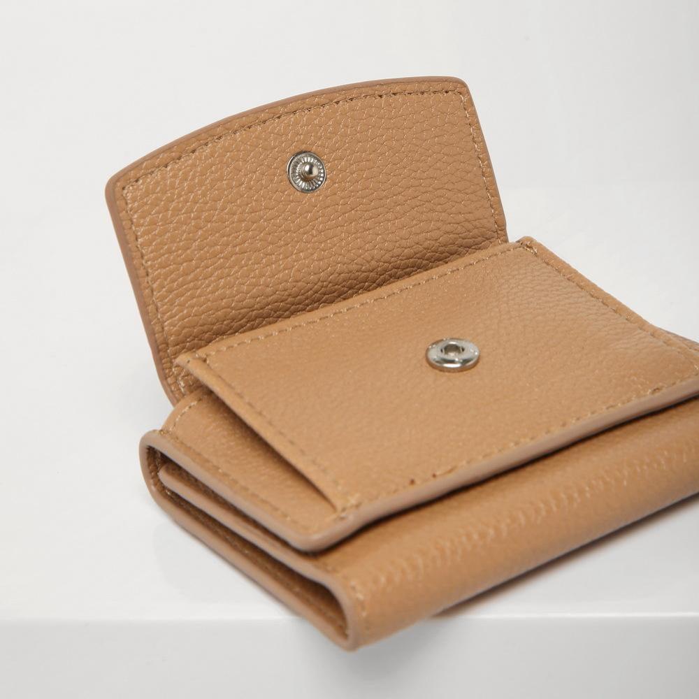 Тонкий мини-зажим для денег, зажим для купюр, женский кошелек, черный маленький кошелек, женская сумка, кошелек для монет ARI