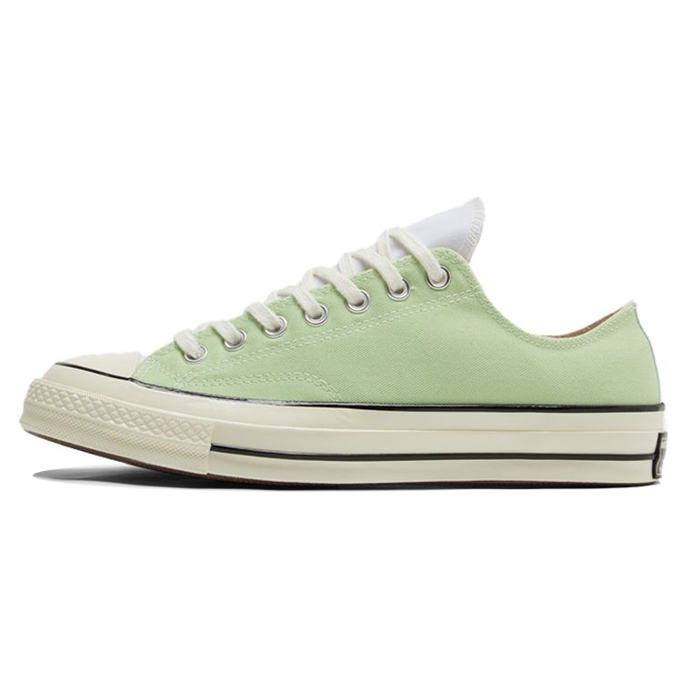 Converse Chuck 70 Low Tri-Panel Unisex Sneakers Green Chambray-Blue Spring-Green 170959C