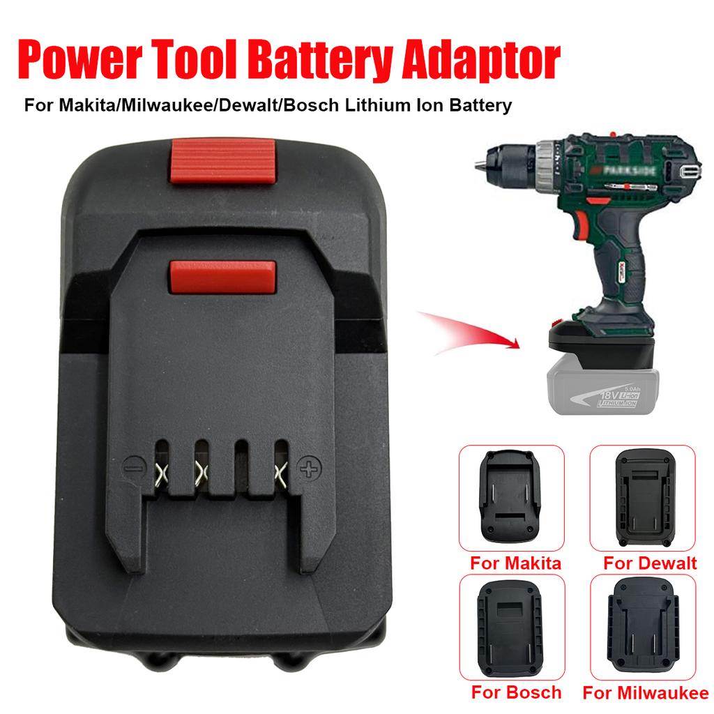 НОВЫЙ Адаптер-конвертер аккумулятора для Bosch/Makita/Milwaukee/Dewalt 18V литиевых аккумуляторов на для Lidl Parkside X11V Li-Ion электроинструмент