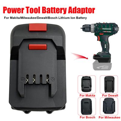 НОВЫЙ Адаптер-конвертер аккумулятора для Bosch/Makita/Milwaukee/Dewalt 18V литиевых аккумуляторов на для Lidl Parkside X11V Li-Ion электроинструмент