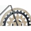 Horloge Murale - DKD Home Decor - Bicyclette - Métal Et Bois MDF - Noir - 108 X 6,4 X 63,5 Cm