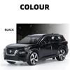 1/32 Nissan X-TRAIL SUV Модель автомобиля из литого металла Внедорожники Модель автомобиля Звук и свет Моделирование Детские игрушки Подарки
