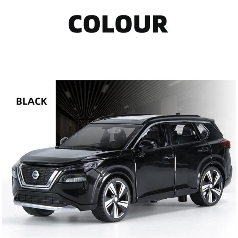 1/32 Nissan X-TRAIL SUV Модель автомобиля из литого металла Внедорожники Модель автомобиля Звук и свет Моделирование Детские игрушки Подарки