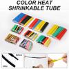 164 шт./пакет, практичная трубка с оберточным рукавом, антикоррозийная пластиковая гибкая проволочная трубка, термоусадочная трубка