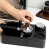Coffee Tamping Station Organizer Box Anti Skid Multifunctional Espresso Tamper Mat Stand