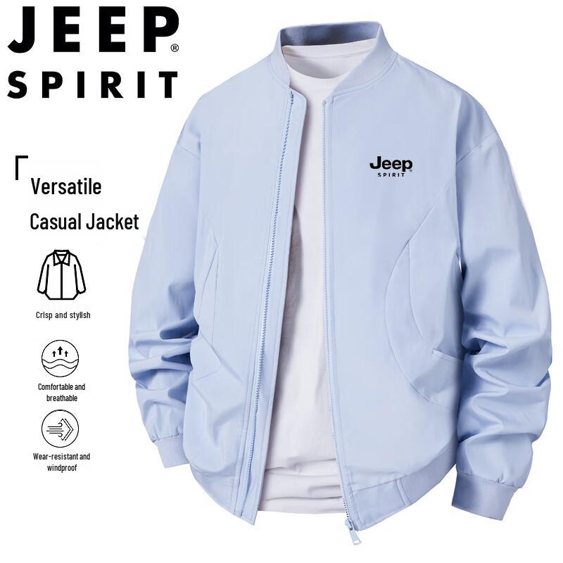 JEEP SPIRIT Men's Stand Collar Jacket