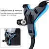 Sports Action Camera Motorcycle Helmet Chin Stand Helmet Straps Mount Full Face