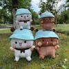 Милая плюшевая игрушка Bubu Dudu Yier Panda Bear Dolls Милые мультяшные мягкие плюшевые игрушки Украшение для дома для парня, девушки