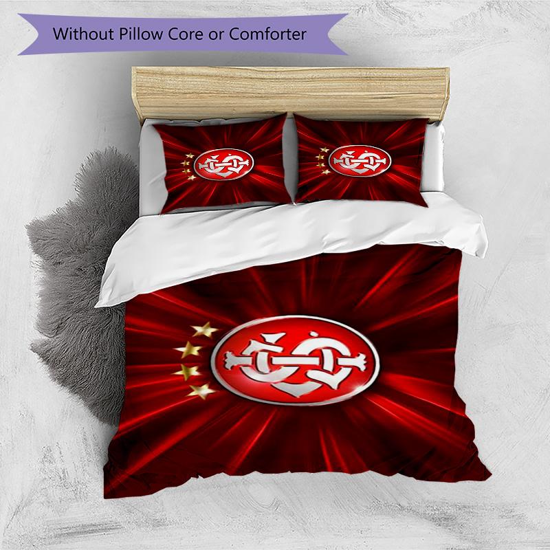 SC Internacional1 Printed Pattern Duvet Cover Set – includes 1 duvet cover and 2 matching pillowcases Bedroom decor Christmas gifts