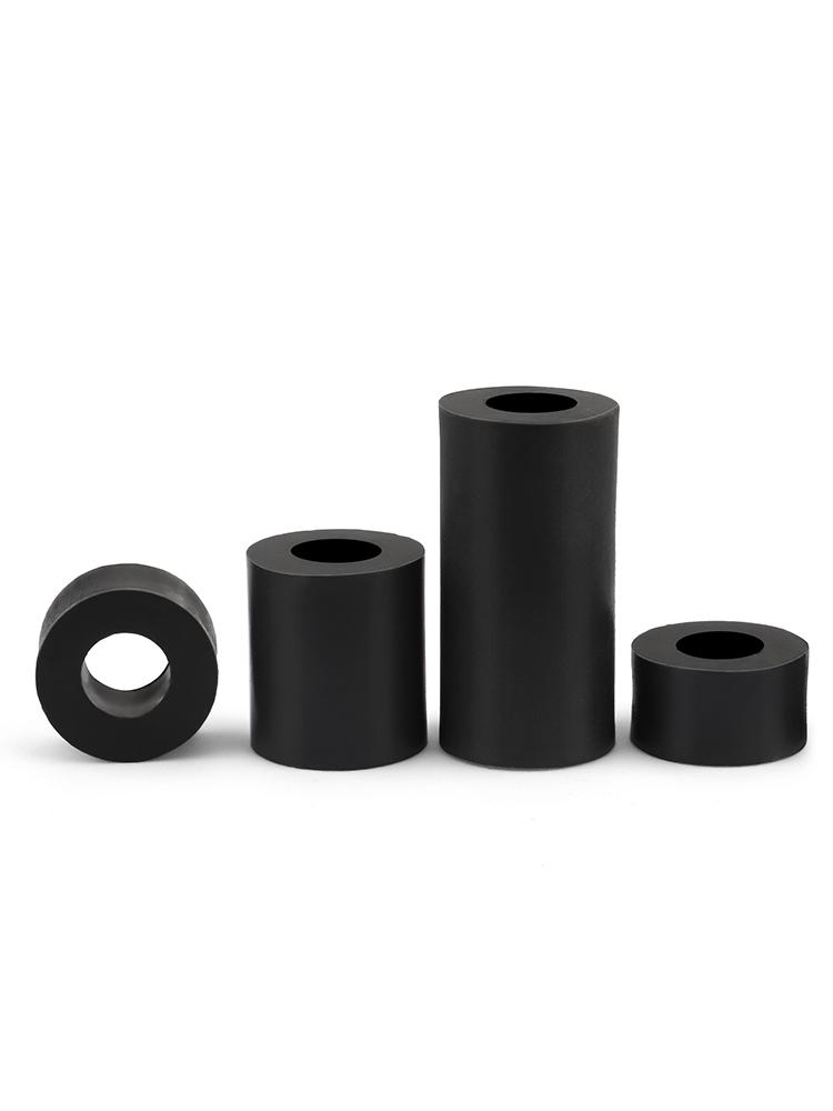 Black ABS Straight-Through Insulating Spacer Sleeve for M2.5-M14