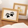 Фоторамка с принтом собачьей лапы, персонализированная печатная фоторамка для спальни, гостиной