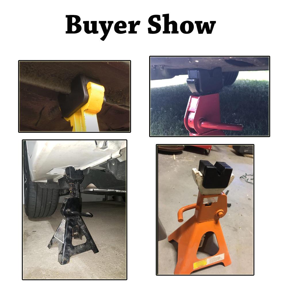 Универсальный резиновый квадратный домкрат, подставка, адаптер, инструмент, защита для сварных швов, защита пола, подъем автомобиля, противоскользящая защита, замена автомобиля