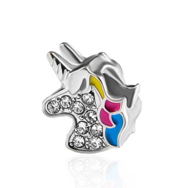 2 шт./лот посеребренные животные серии Ежик Лиса Панда висячие бусины подходят для браслетов-подвесок «сделай сам» ожерелья для женщин изготовления ювелирных изделий