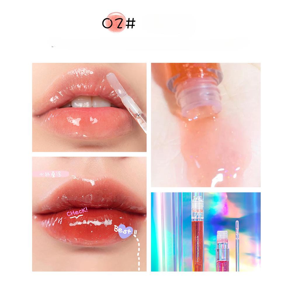 Увлажняющее прозрачное медовое зеркало для губ, глазурь для губ, пухлая губа, увлажняющее питательное увлажняющее масло для губ