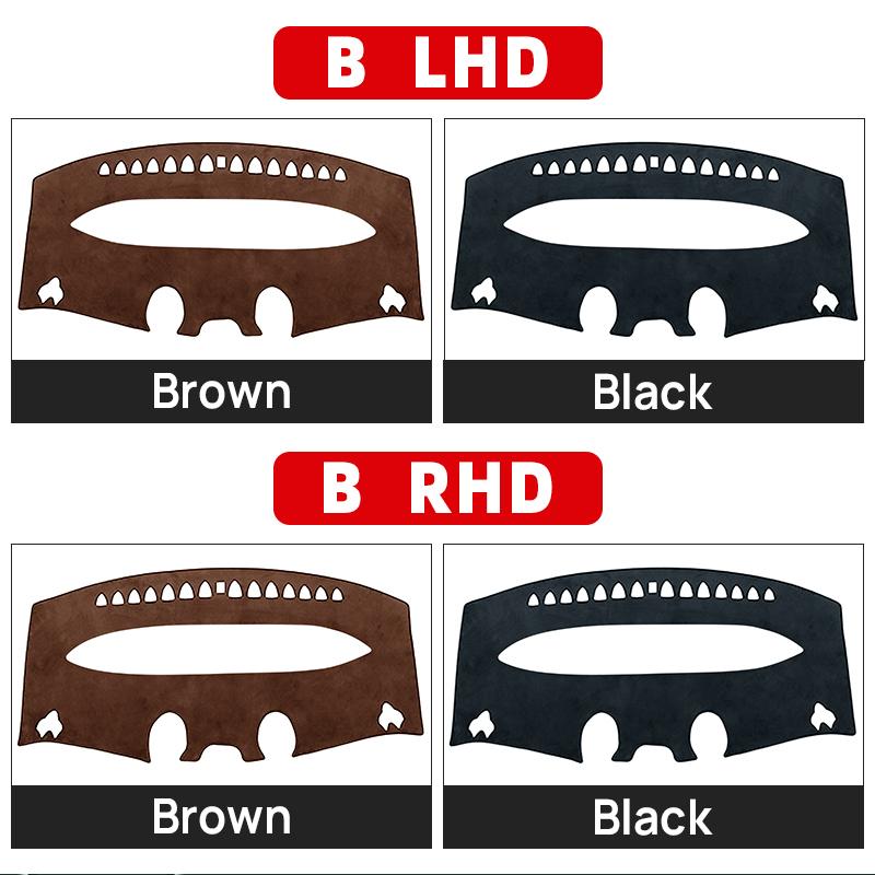 For BYD Dolphin 2024 Car Dashboard Cover Dash Sun Shade Mat Non-slip Pad Accessories
