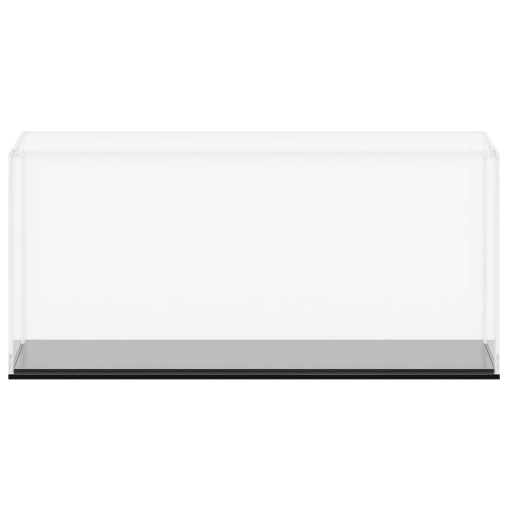 Transparent Display Case 30 x 15 x 14 cm Acrylic