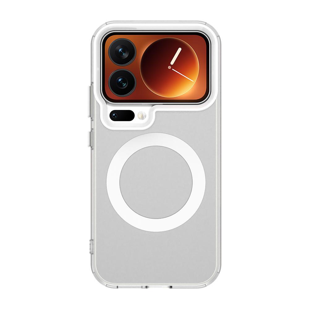 Подходит для Xiaomi 17ProMax конфетный магнитный чехол для мобильного телефона Xiaomi 15Pro матовый Xiaomi 14TPro защитный чехол