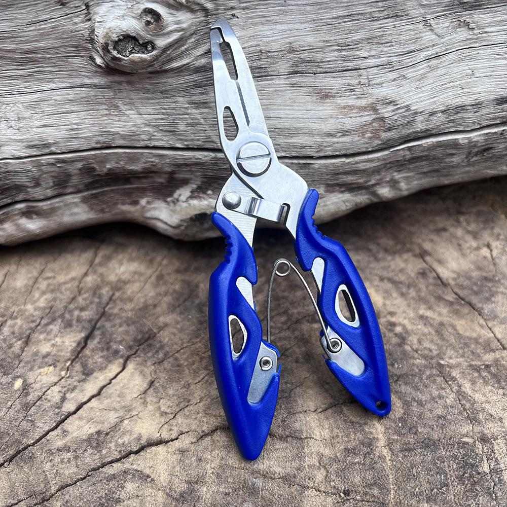 Многофункциональные плоскогубцы Luya, рыболовные ножницы из нержавеющей стали с изогнутым ртом, полиэтиленовая леска, прочная режущая леска, специальные рыболовные инструменты