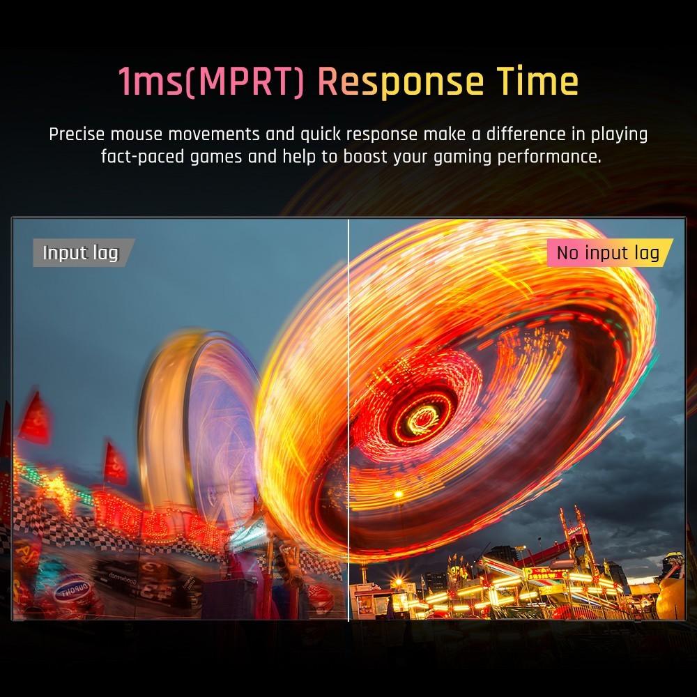 KTC Игровой монитор M27T20 27 дюймов, 2560x1440, QHD, 165 Гц, мини-светодиод, HVA, время отклика 3 мс, HDMI2.0 DP1.4, USB KVM Type-c