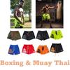 32 Дизайна Тренировочные Шорты с Принтом для Бокса Муай Тай Кикбоксинга Быстросохнущие Боевые Искусства Боксерские Унисекс Мужские Женские Детские Фитнес Зал Спорт Тренировка Уличная Одежда