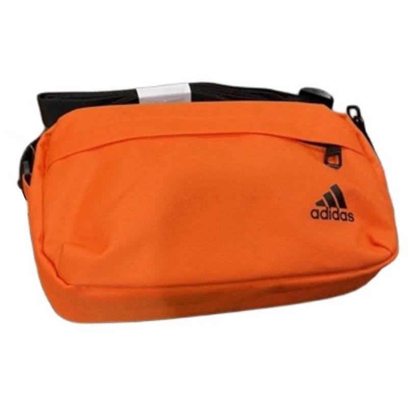 adidas Спортивная сумка-пояс, сумка через плечо, кросс-боди из переработанного полиэстера, унисекс, оранжевая HP1469