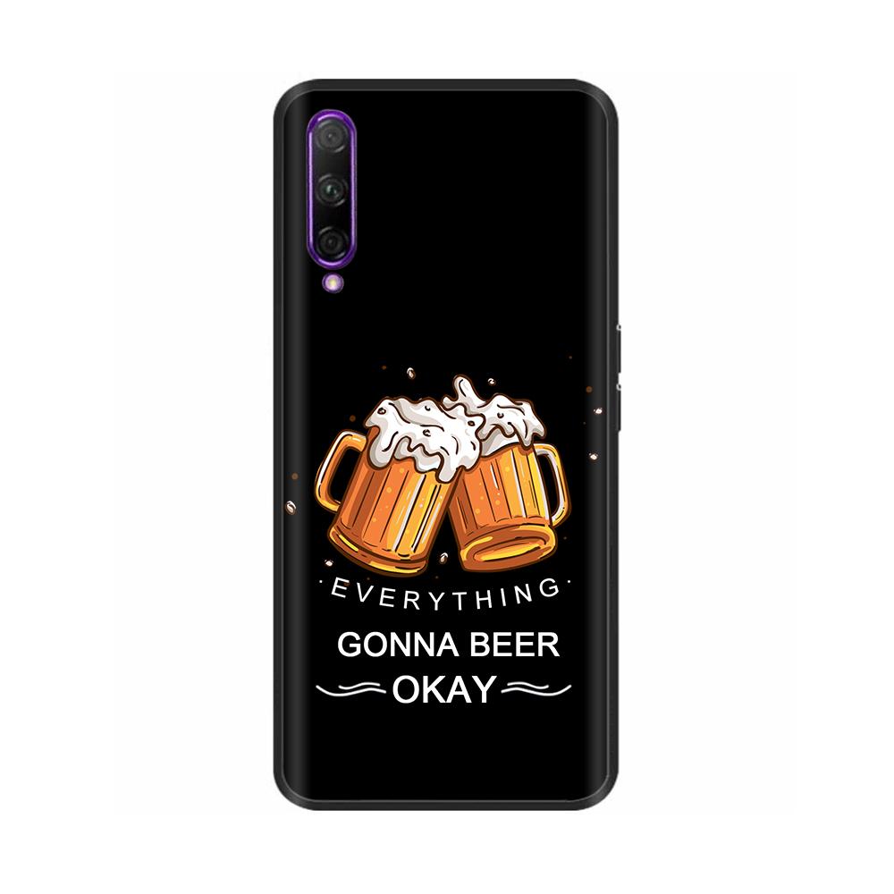 Чехол для Huawei P Smart Pro Мягкий силиконовый ТПУ Ударопрочный чехол для телефона Для Huawei P Smart Pro Чехол PSmart Pro Защитная задняя крышка