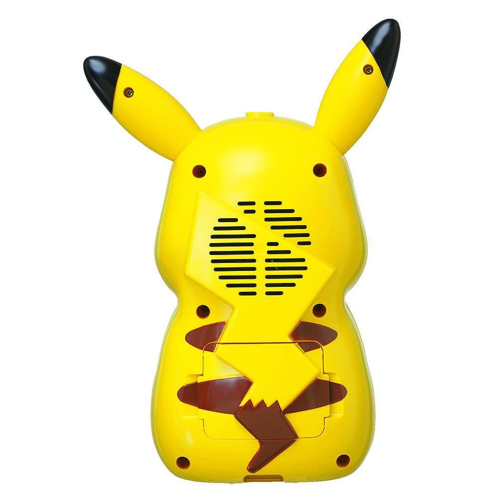 Seiko Clock JF384A Alarm Clock, Character Pokémon Pikachu Talking Alarm, 232 x 159 x 121mm