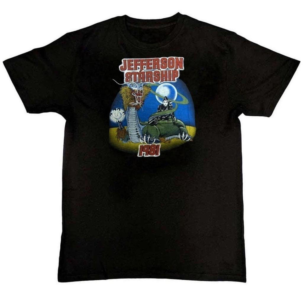 Jefferson Starship Band Album Graphic Print Unisex T-Shirt S M L XL 2 3 4 XL