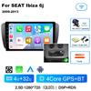 9-дюймовый автомобильный мультимедийный проигрыватель Android 14 Qualcom для SEAT Ibiza 6j 2009 2010 2011 2012 2013 беспроводной Carplay Android Auto 4G