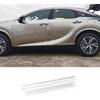 Автомобильные аксессуары для Lexus New RX RX350 RX350h RX500h F Sport 2023-2026 Хромированные накладки на пороги кузова 6 шт. Нержавеющая сталь