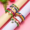 3 PCS Christmas Bracelet Set Christmas Combination Bracelet Bead Bracelet