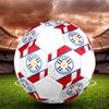 Paraguay national football Size 5 Soccer Ball, Machine-Stitched PVC, Durable & High Bounce, All Ages Fit, fan merchandise, matches & outdoor use.