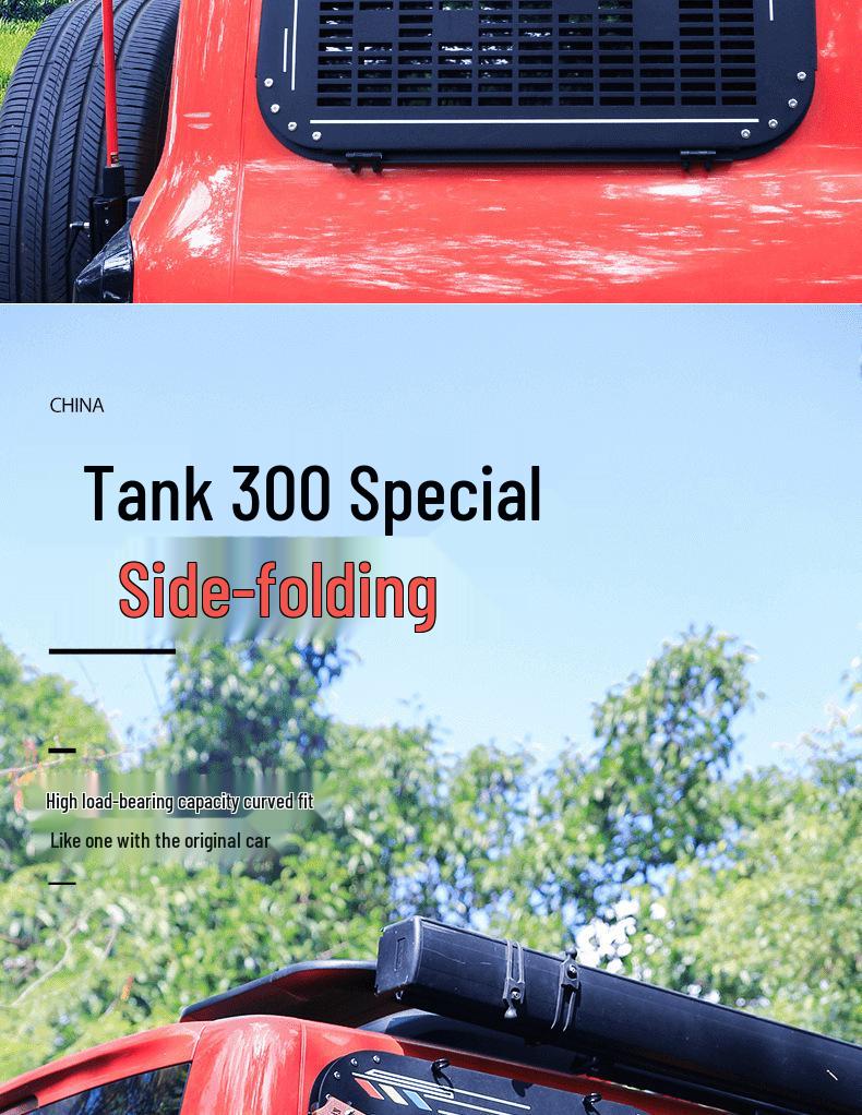 Расширитель сетки-брони для бокового окна Tank 300, Алюминиево-магниевый сплав