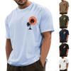 Men's  T-shirts Graphic Printing Street Casual Short Sleeve Printed Clothing