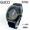 Подержанные мужские часы GUCCI SYNC, в рабочем состоянии, новая батарейка, новый ремешок заменен