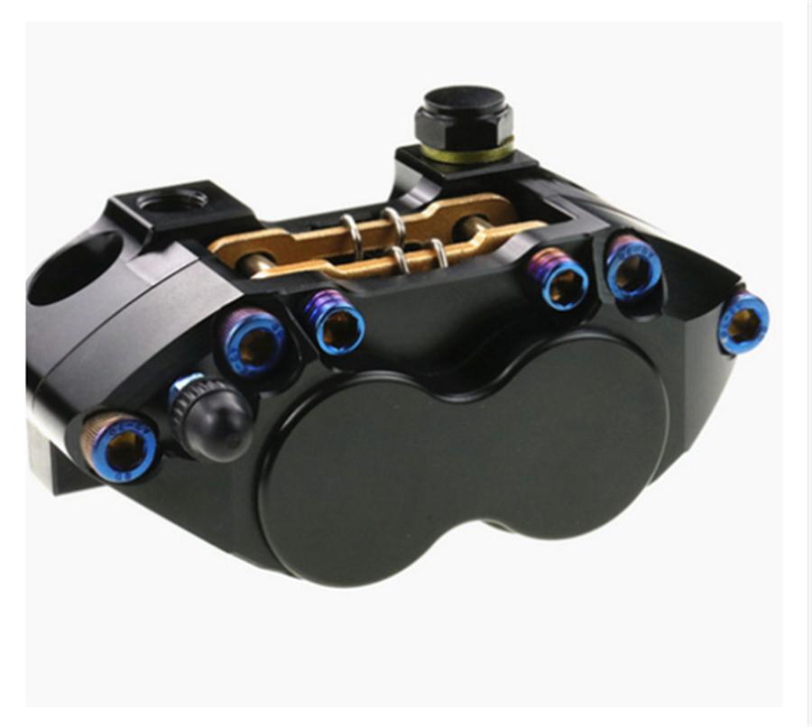 Новый 82мм Мотоциклетный ЧПУ Тормозной Суппорт Тормозной Насос Крепление 4 Поршневой Радиальный Модифицированный