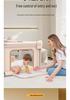 Foldable Baby Play Fence with Crawling Mat for Toddlers - No Installation Needed