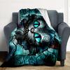 Alice Cat Flannel Blanket Throw Blanket Soft Warm Sofa Bed Camping Car home Decor Unique Christmas Gift C930409