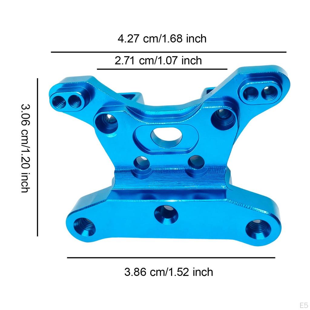 2 Aluminum Alloy Shock Absorber Mounts for 1:16 Scale RC Cars. Easy Installation. Directly Replaces