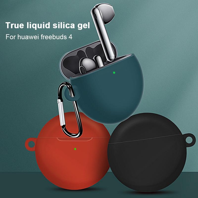 Силиконовый чехол для Huawei Freebuds 4 /4E ТПУ Bluetooth гарнитура Силиконовый защитный чехол для Freebuds 4