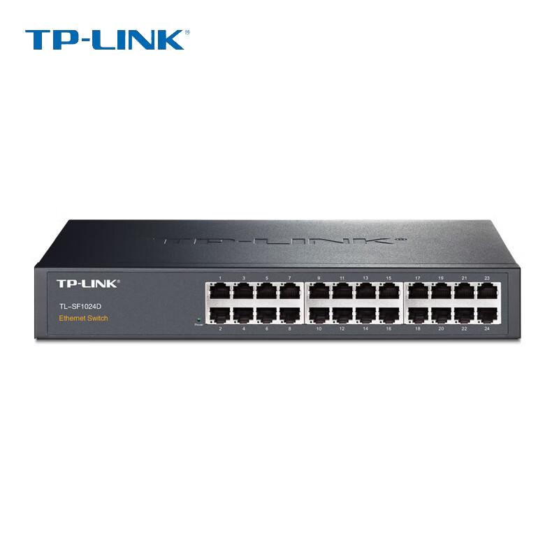 TP-LINK TL-SF1024D 24-Port 100Mbps Unmanaged Ethernet Switch