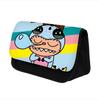New Primary School Students Cartoon Double-layer Pencil Case Cute Children's Stationery Case Polyester Pencil Case