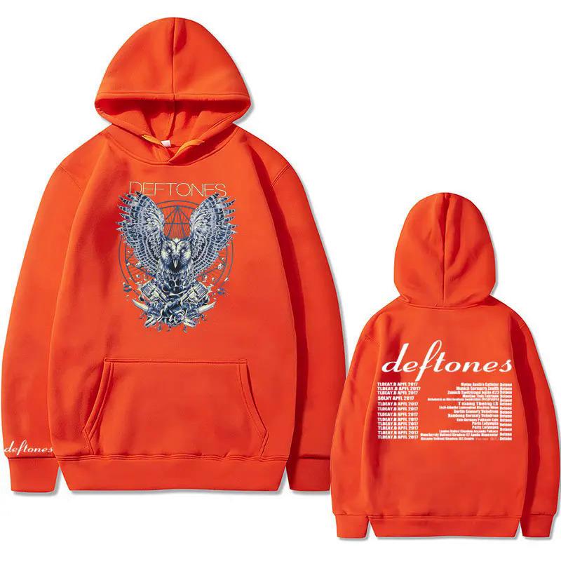 Deftones Diamond Eyes Owl Band Print Hoodie