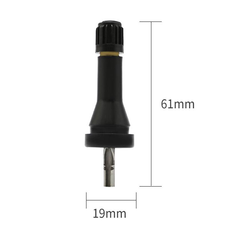 1 шт. Клапан датчика давления в шинах Резиновый ниппель для углового клапана Buick Контроль давления в шинах TPMS Клапан для накачивания