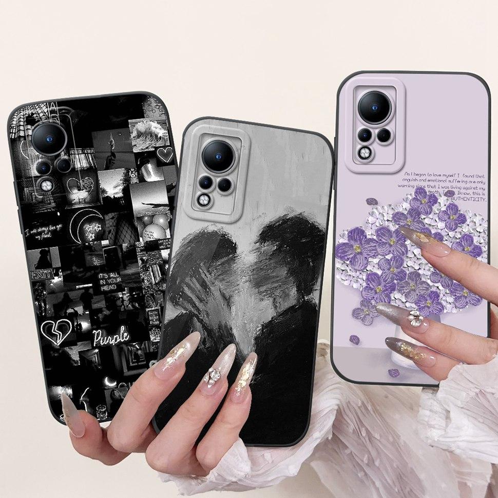 Чехол для Infinix Note 11 X663 X663B Чехол Силиконовый Мягкий ТПУ Fundas Красивая Девушка Чехол для Телефона Для Infinix Note 11 Note11 Capa Оболочка