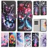 Кошелек-чехол-книжка для Infinix Hot 50 Pro 4G 50i 40 40i 30i Note 40X Zero 30 GT 20 Pro Ударопрочный кожаный чехол для телефона с держателем для карт