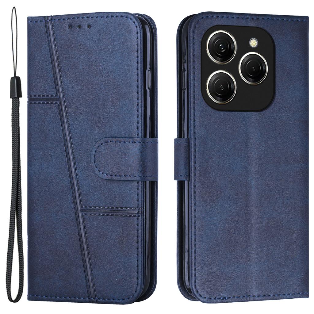 Для TECNO Spark 20 Pro Кожаный чехол-кошелек Чехол для телефона Магнитная застежка