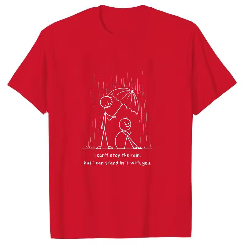 I Cant Stop The Rain Tshirt Unisex Fashion Harajuku T Shirt Summer Sleeve Hip Hop Top Tee Funny Tops
