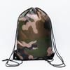 Storage Gym Travel Thicken Oxford Bag Backpack Portable Sports Bag Camouflage Drawstring Bag